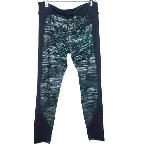 Under armour women's fitted compression leggings geometric print size large - Picture 2 of 8